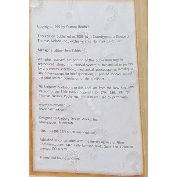 The Little Book of Big Questions by Diana Booger Hallmark Gift Book E15 - Picture 4 of 7